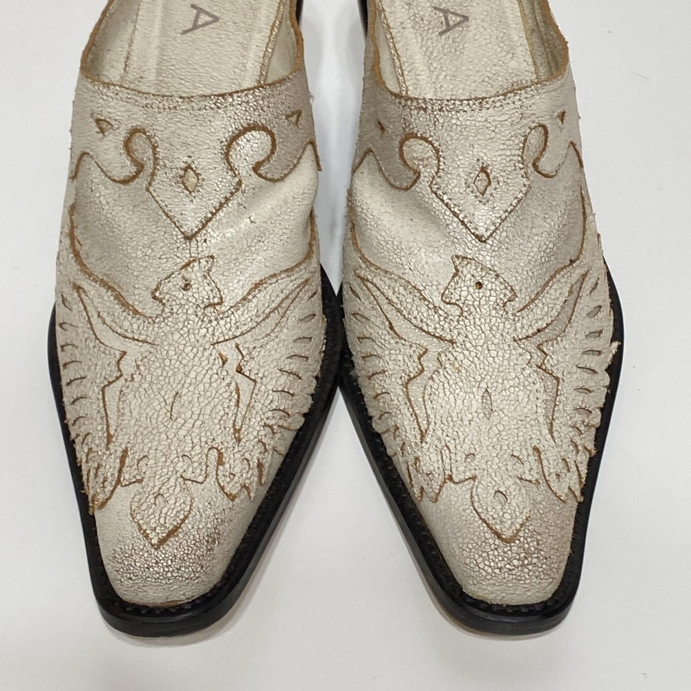 MIA Phoenix Slip on Mule Distressed Leather - Picture 9 of 16